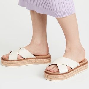 Sam Edelman platform espadrille sandals